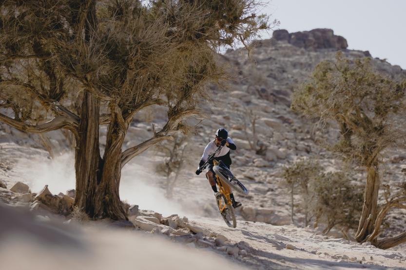 Biken in Jordanien