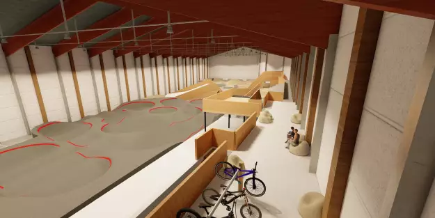 Indoor-Bikepark im Ötztal