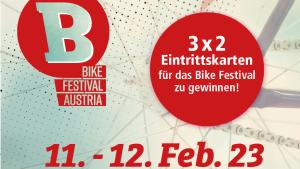 Gewinne 3x2 Karten fürs BIKE FESTIVAL AUSTRIA vom 11.-12. Februar 2023