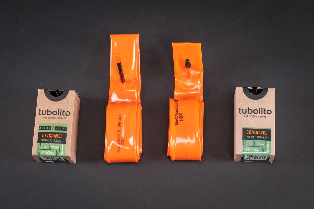 Schwarz vs. Orange: Tubolito CX/Gravel