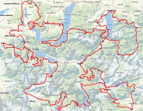 Salzkammergut BergeSeen eTrail