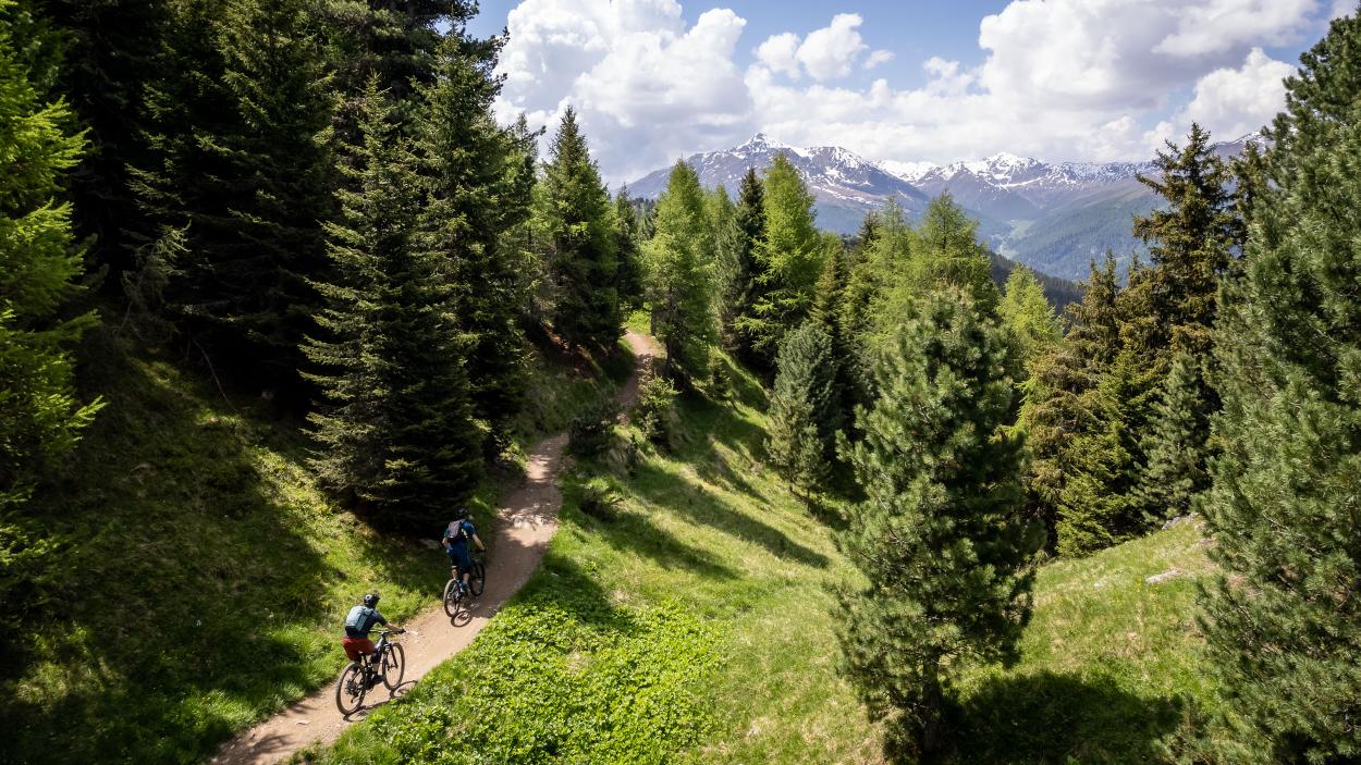 3-Länder Enduro Trails: im MTB-Paradies Reschenpass  