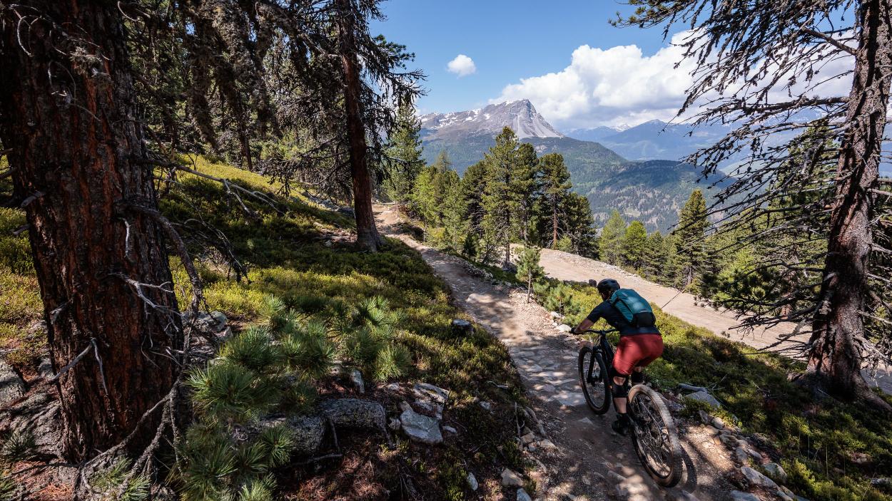 3-Länder Enduro Trails: im MTB-Paradies Reschenpass  