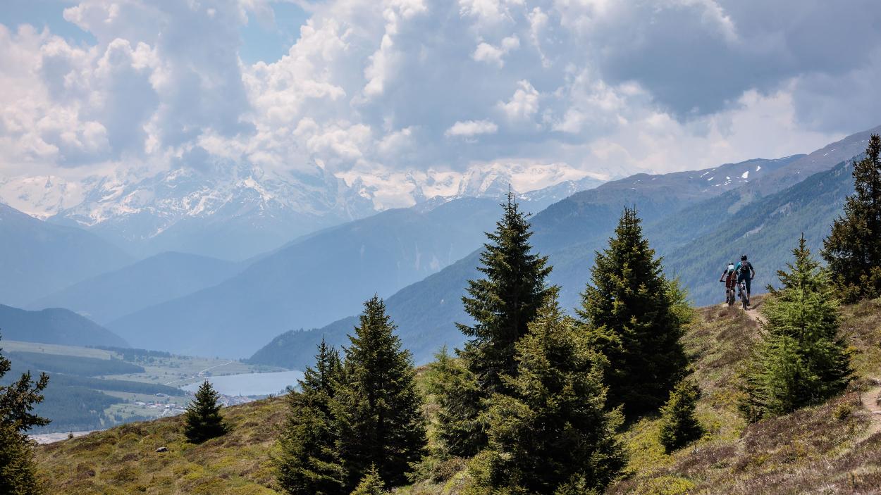 3-Länder Enduro Trails: im MTB-Paradies Reschenpass  