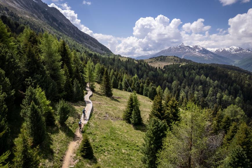 3-Länder Enduro Trails: im MTB-Paradies Reschenpass  
