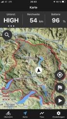 Navigation: Besonders cool ist die Echtzeitberechnung