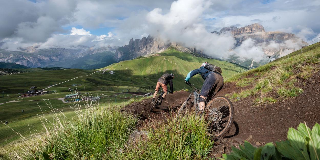 Sellaronda und mehr - Mountainbiken im Südtiroler Grödnertal