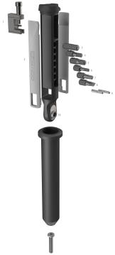 Contec Treasure Fork
EVP 79,95 €
Integr. Multifunktionswerkzeug mit 10 Funktionen
Werkzeug Ø 26,2 mm x 147 mm
Aufbewahrungsröhrchen Ø 32 mm x 149 mm
passend für alle 1 1/8" Gabelschäfte