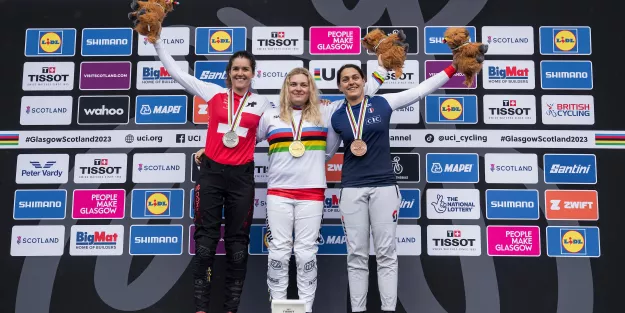 Downhill-WM: Gold & Silber