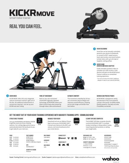 KICKR MOVE Sellsheet