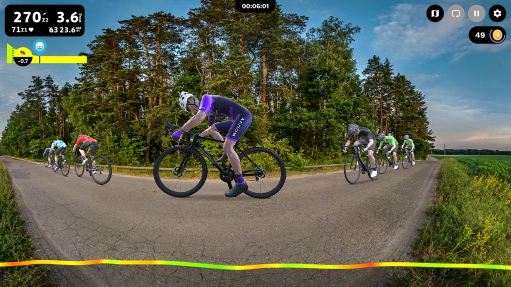 Rouvy Indoor Cycling App im Test