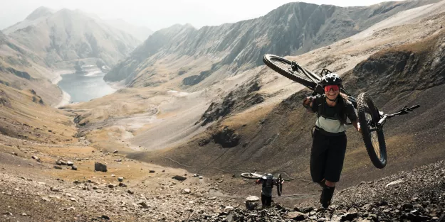 Abenteuer Mondlandschaft - MTB-Trip durch die Pyrenäen