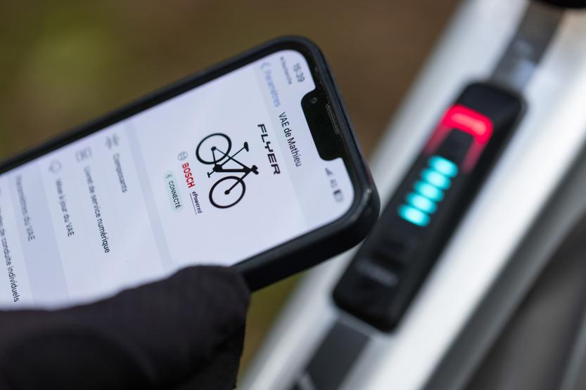 Bosch eBike Flow App: Über die Smartphone App lassen sich viele Funktionen des Antriebs, der Akkus, des Displays und der Bedieneinheit anpassen, erweitern und auf dem letzten Stand halten.