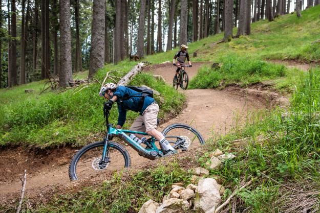 Trail-Biken im Vinschgau