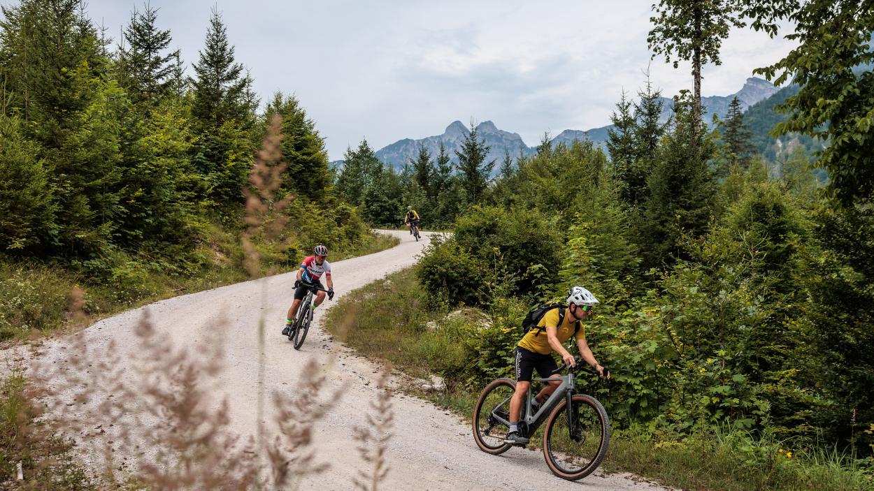 Bosch SX Graveltour zur Chorinsky-Klause im Salzkammergut