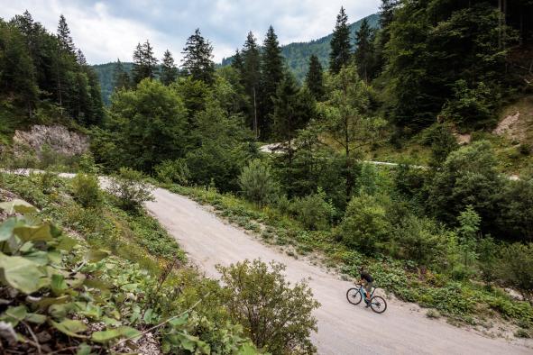 Bosch SX Graveltour zur Chorinsky-Klause im Salzkammergut