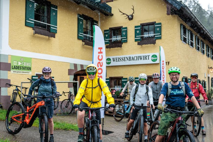 Bosch SX Graveltour zur Chorinsky-Klause im Salzkammergut