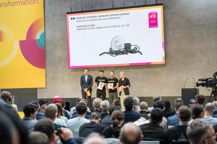 Der renommierte Fachpreis freute stellvertretend für Magura ...