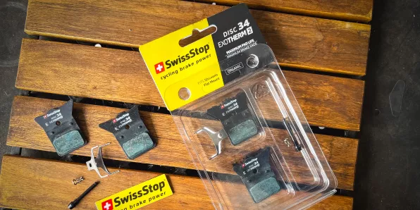 Test: Swissstop Bremsbeläge Disc 34 EXOTherm2 für Shimano