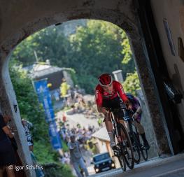 Neue Gesichter am City Hill Climb-Podest