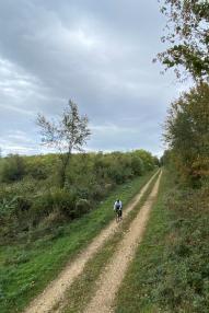 Organisator Hessenthaler am Gravel-Kurs