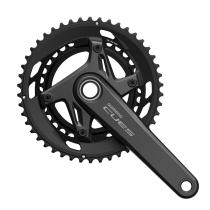 FC-U6040-2
Hollowtech II Kurbelgarnitur für 2x9/10-fach
Kettenblatt-Optionen: 46-32 oder 50-34 Zähne
Kettenlinie: 47 mm
Kurbelarmlängen: 170 mm, 172,5 mm, 175 mm