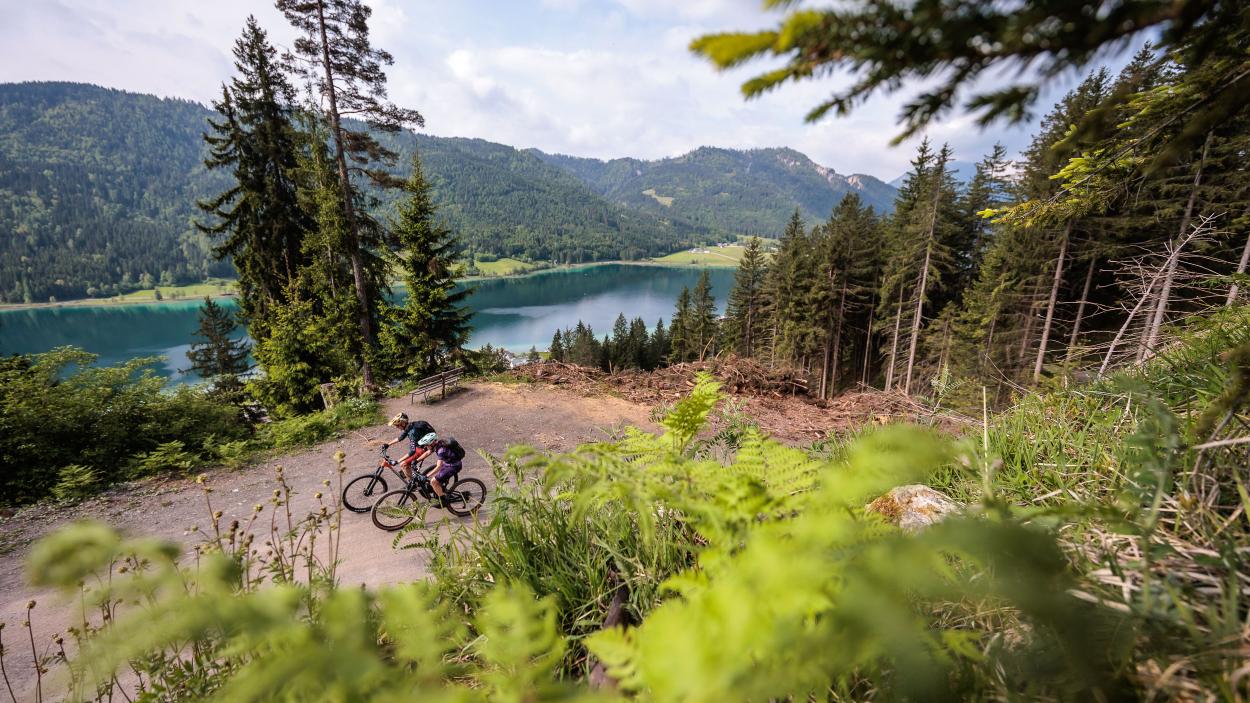 Trail- und Tourenbiken am Weissensee
