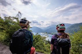 Trail- und Tourenbiken am Weissensee