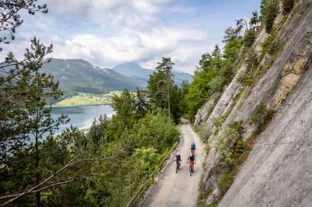 Trail- und Tourenbiken am Weissensee