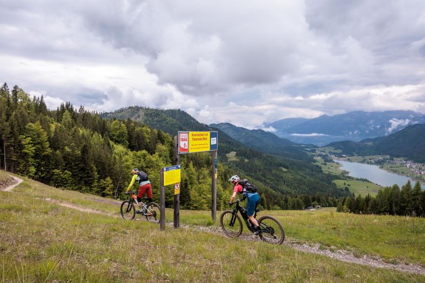 Trail- und Tourenbiken am Weissensee
