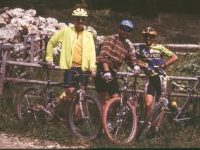 Aber für den Karerpass tat's auch das Hardtail.