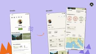 Komoot: neues Design