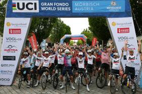 Hands up für den Gran Fondo WM-Spot am Neusiedler See im Burgenland.