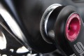 die bereits verbaute SRM Achse mit reduzierter Lagerabdeckung (SIBB/104SRM)