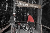 Schauplatz Samerberg: Mavic und Bikeboard entsenden ihre besten Männer.