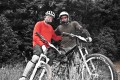 Survived! Nur ein paar klaffende Fleischwunden erinnern an die Wahnsinnsfahrt durch den Bikepark.