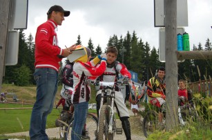 Blutproben vor dem Start...