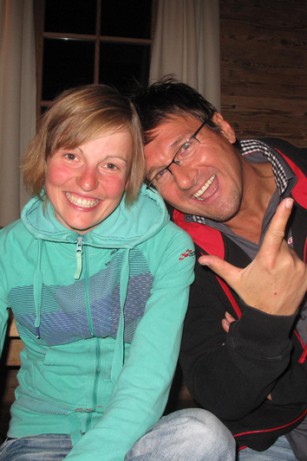 Lisi Osl und Uwe Kallivoda freuen sich auf Jahr 2.