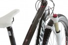 Der Carbon-Rahmen ist mit