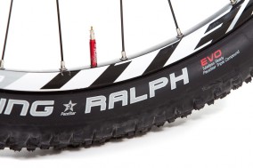 für niedriges Gewicht und einen hohen Pannenschutz sorgen die schweineteuren Eclipse-Schläuche, dafür spart man sich die tubeless-Patzerei