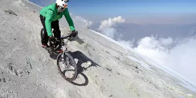 Per Mountainbike am Drachenberg