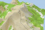 3D Ansicht Topo Austria 3