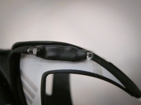 Ich habe die LEDs entgegen der Beschreibung nicht völlig horizontal montiert - die Sichtbarkeit ist trotzdem hoch.
