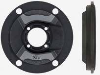 Wegen des 110 mm BCD Lochkreises können alle aktuellen Kettenblätter mit vier M5-Schrauben montiert werden.