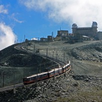 und weiter zur Endstation Gornergrat.