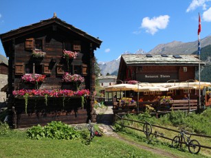 im Restaurant Blatten.