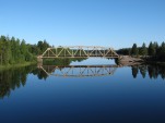 Fluss nahe Östersund.