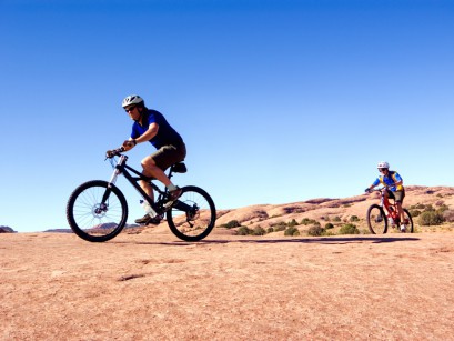 Per MTB durch Moab, Utah