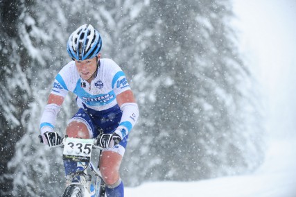 Womit man in den Alpen ständig rechnen muss: Wetterkapriolen. Sport ist, wenn man's trotzdem tut ...