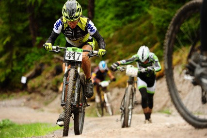 Internationale Stars - hier Sally Bigham - zählen zu den regelmäßigen Gästen der Alpentour Trophy. 